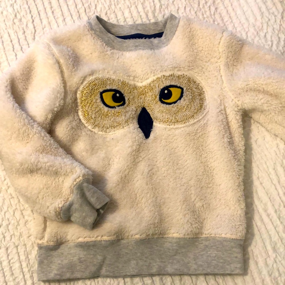 Mini Boden Hedwig sweat shirt Harry Potter